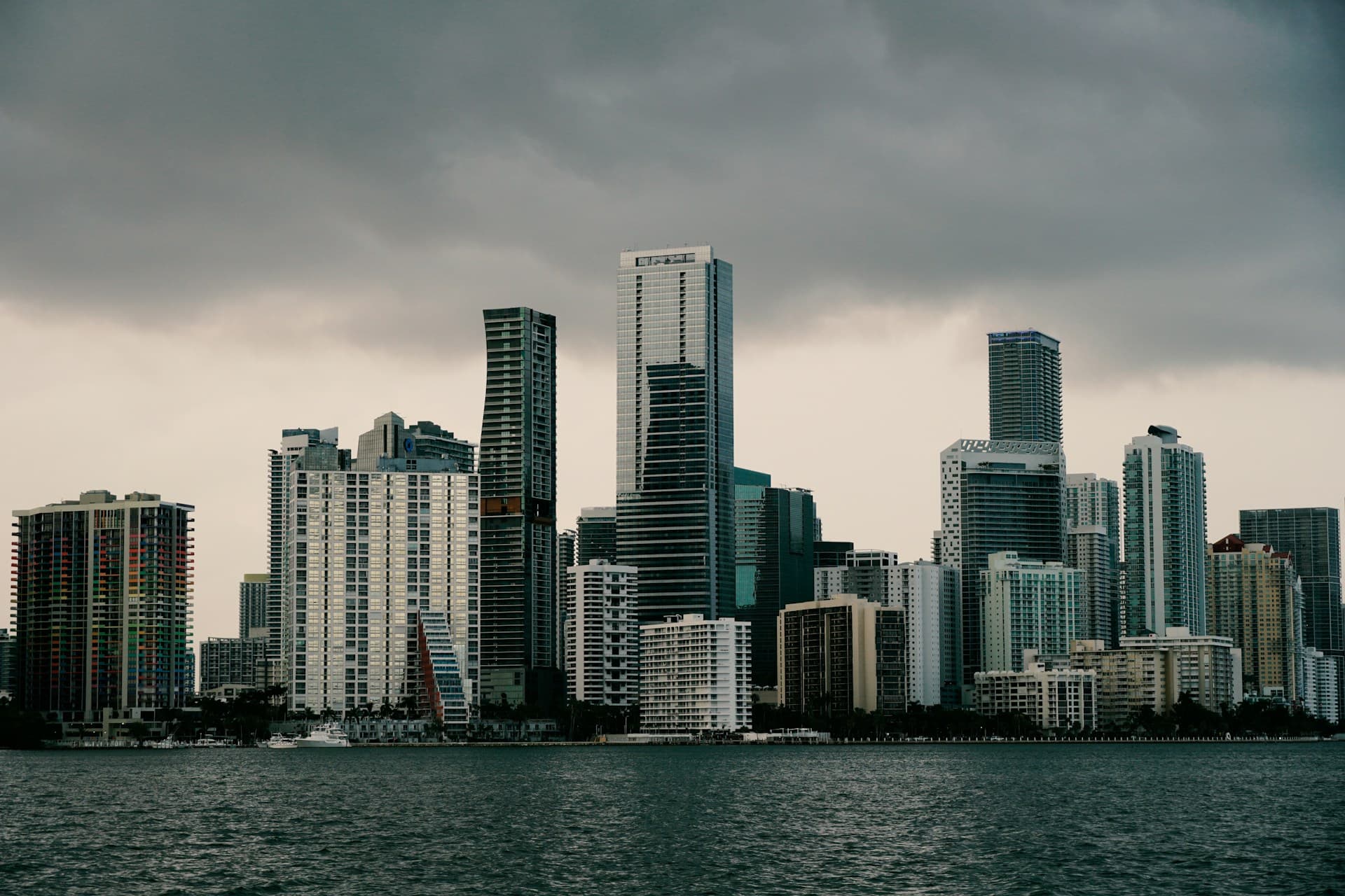 Rickenbacker Causeway — route to Key Biscayne, Miami-Dade County, Florida